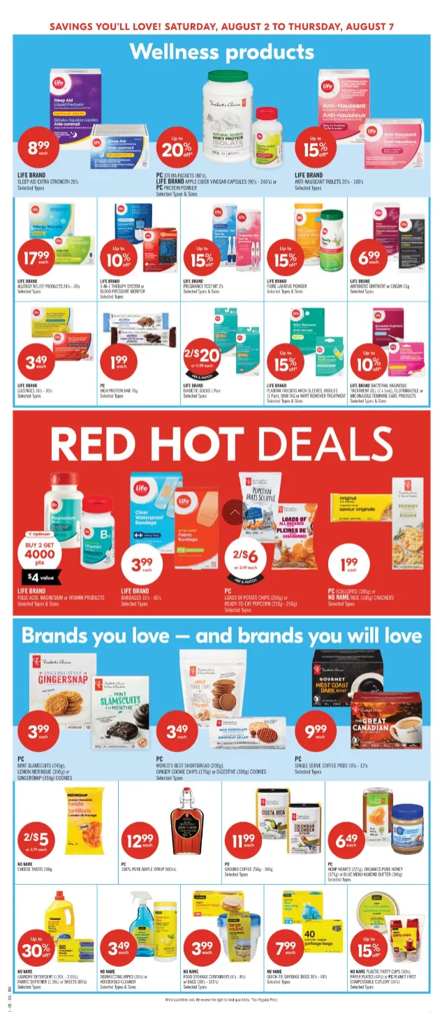 Shoppers Drug Mart flyers from August 2 to August 7 2025 - flyer page 6