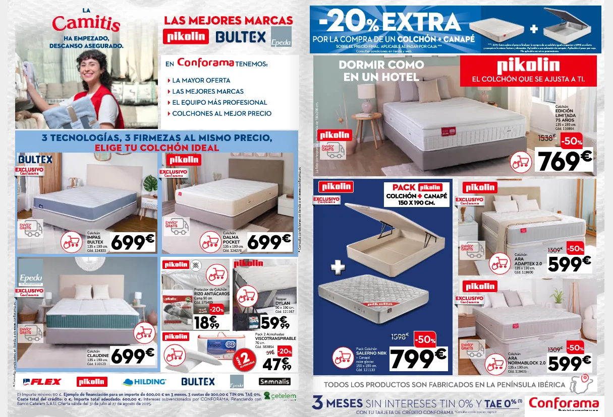 Catálogo de Conforama Ofertas del mes 31 de julio al 27 de agosto 2025 - Página 3