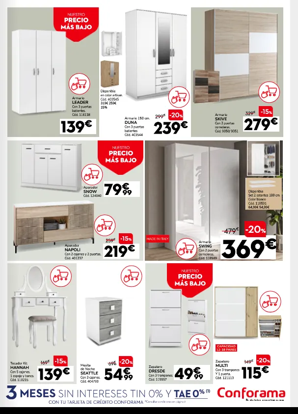 Catálogo de Conforama Ofertas del mes 31 de julio al 27 de agosto 2025 - Página 8