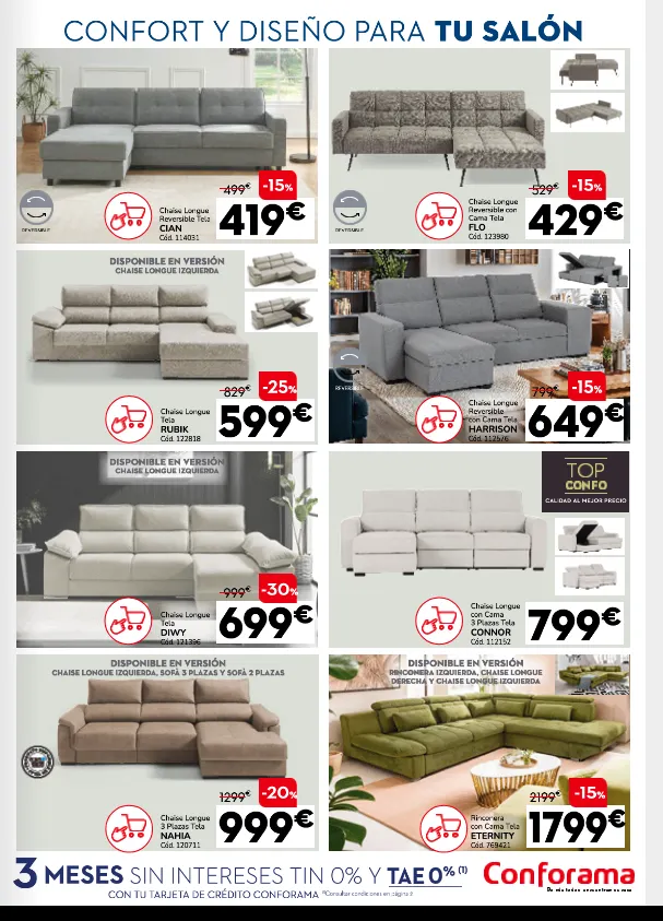 Catálogo de Conforama Ofertas del mes 31 de julio al 27 de agosto 2025 - Página 6