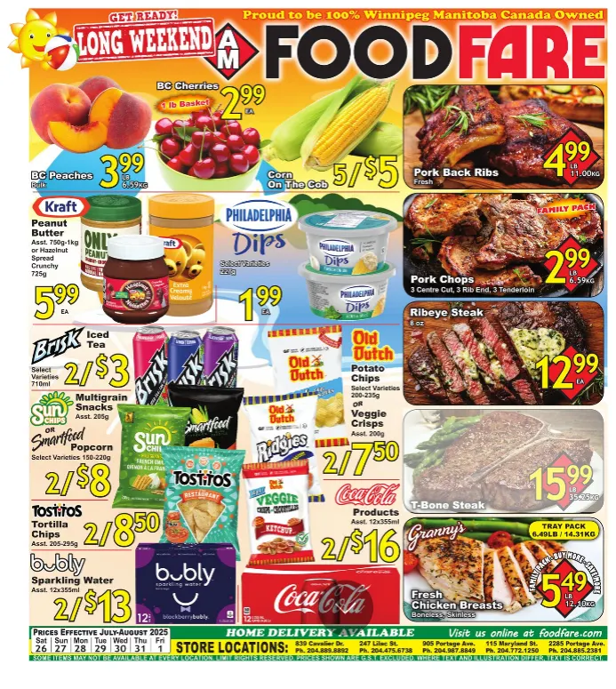 Food Fare Sales from July 26 to August 1 2025 - flyer page 1
