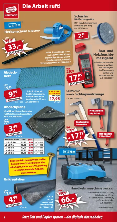 Sonderpreis-Baumarkt Prospekte von 2. August bis 8. August 2025 - Prospekt seite 5