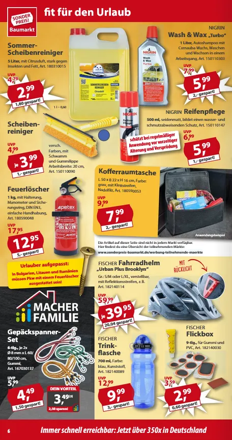 Sonderpreis-Baumarkt Prospekte von 2. August bis 8. August 2025 - Prospekt seite 7