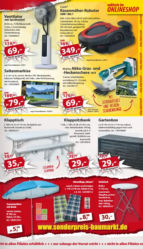 Sonderpreis-Baumarkt Prospekte von 2. August bis 8. August 2025 - Prospekt seite 12