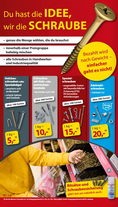 Sonderpreis-Baumarkt Prospekte von 2. August bis 8. August 2025 - Prospekt seite 4