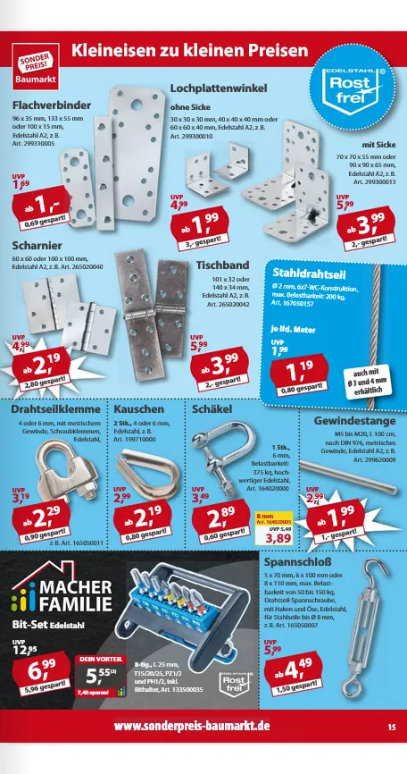 Sonderpreis-Baumarkt Prospekte von 2. August bis 8. August 2025 - Prospekt seite 13