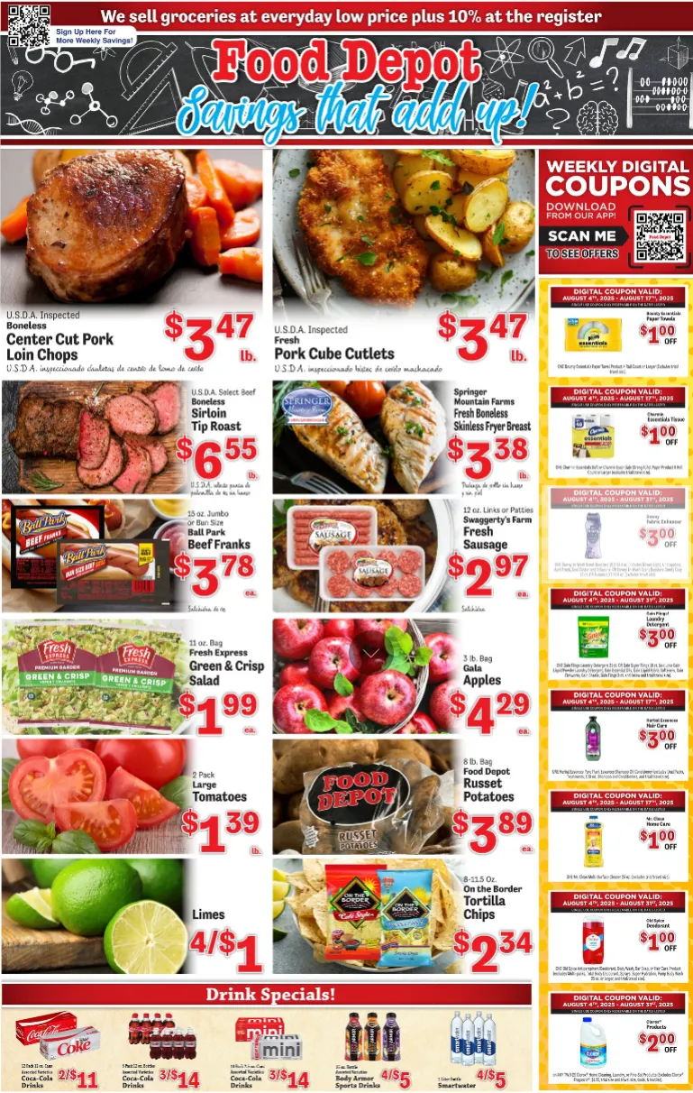 Weekly ad Food Depot sales from August 4 to August 11 2025 - Page 