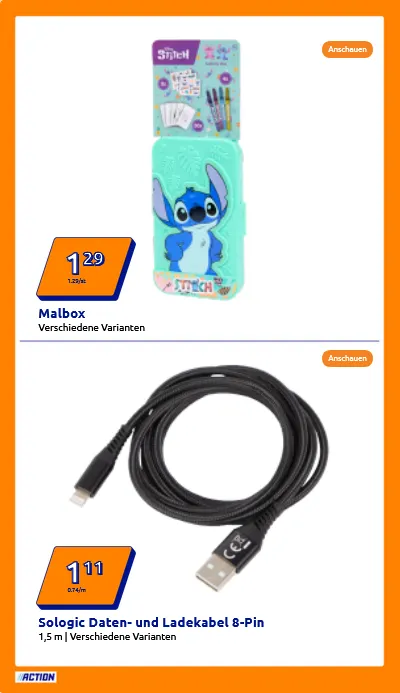 Action Angebote von 6. August bis 12. August 2025 - Prospekt seite 4