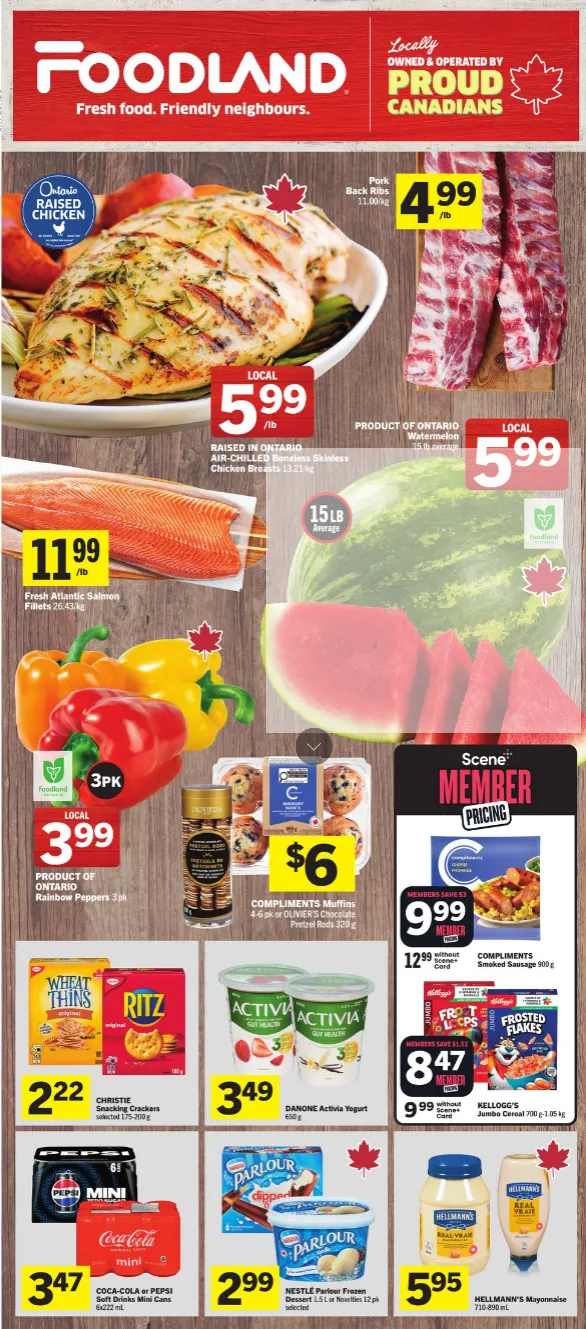 Foodland Sales from August 7 to August 13 2025 - flyer page