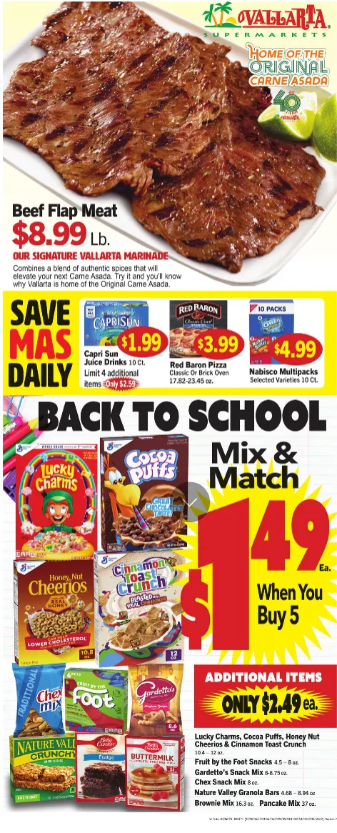 Weekly ad Vallarta weekly ads from August 6 to August 12 2025 - Page