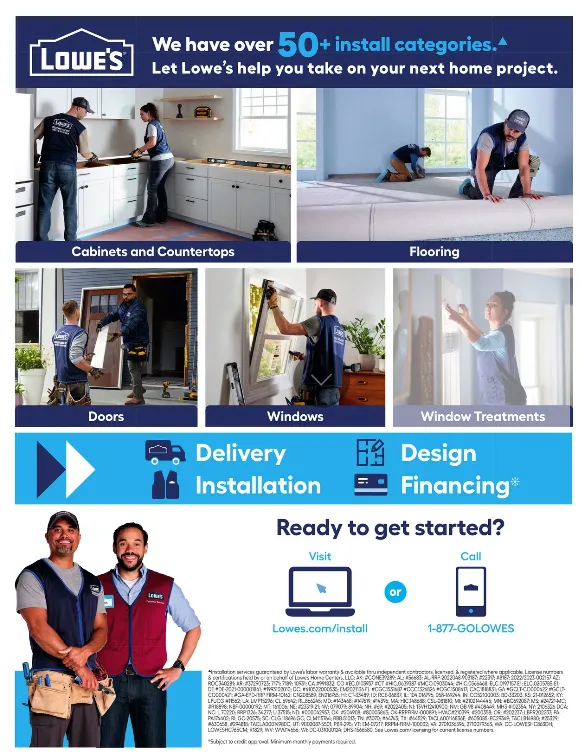 Lowe's Sales from August 6 to August 20 2025 - flyer page 3