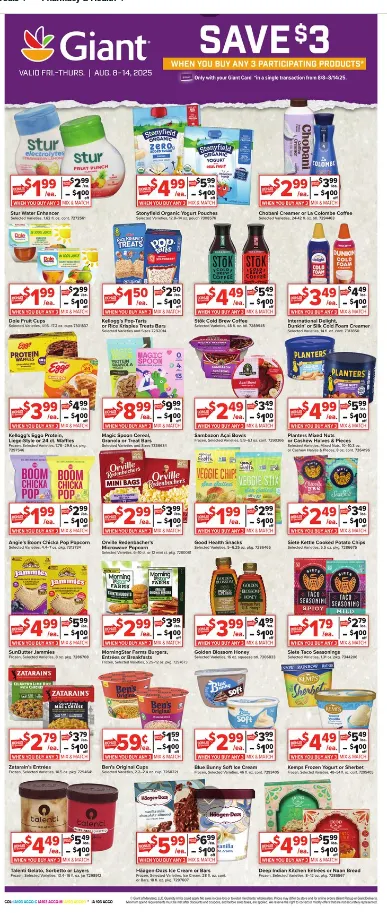 Weekly ad Giant Food Sales from August 8 to August 14 2025 - Page 8