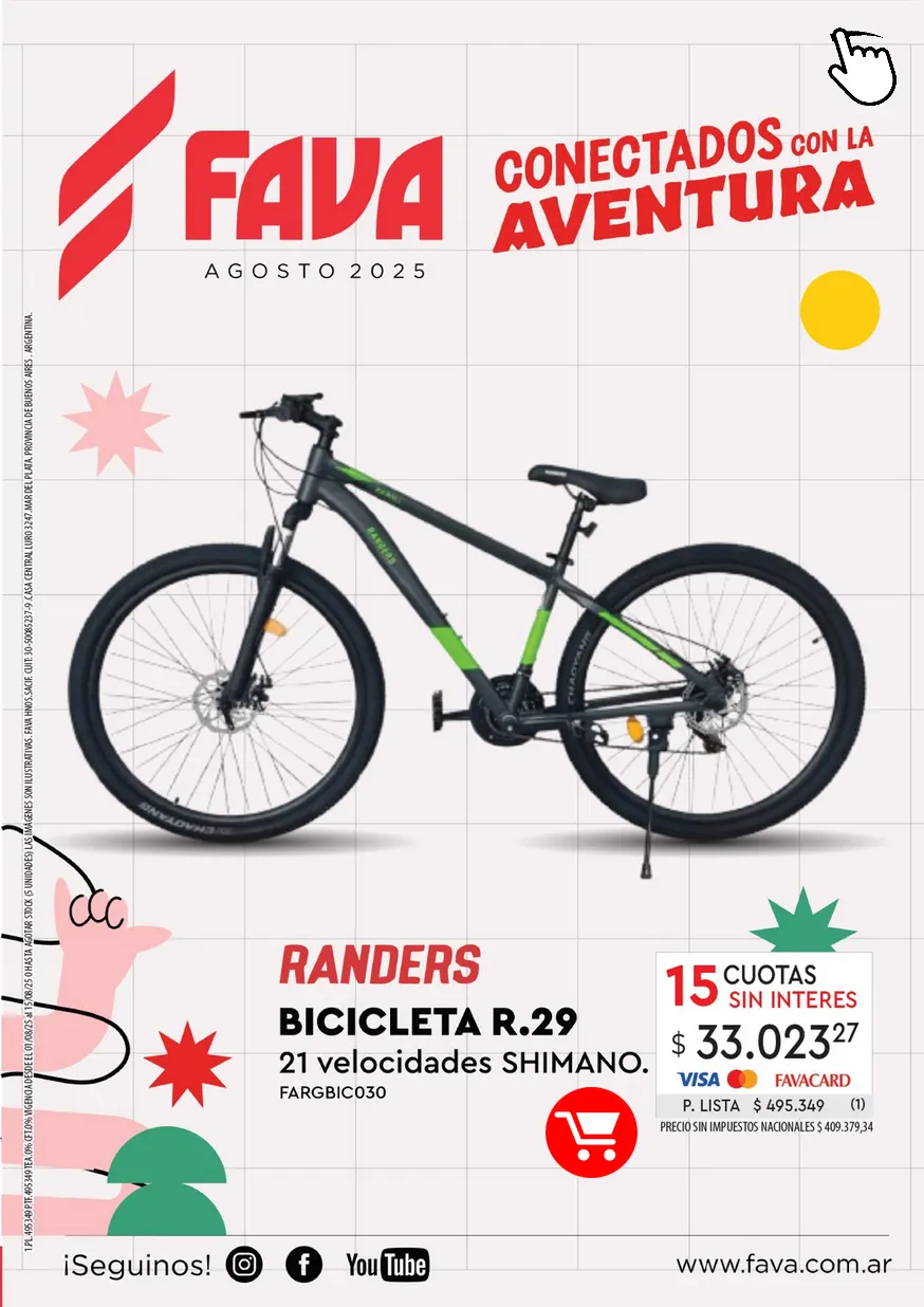 Ofertas de Fava Ofertas  1 de agosto al 31 de agosto 2025 - Página  del catálogo