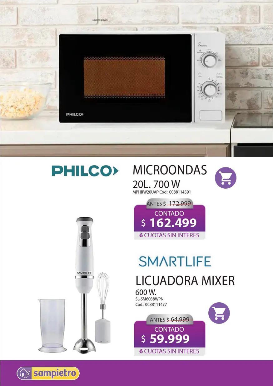 Ofertas de SAMPIETRO Ofertas 31 de julio al 8 de agosto 2025 - Página 9 del catálogo