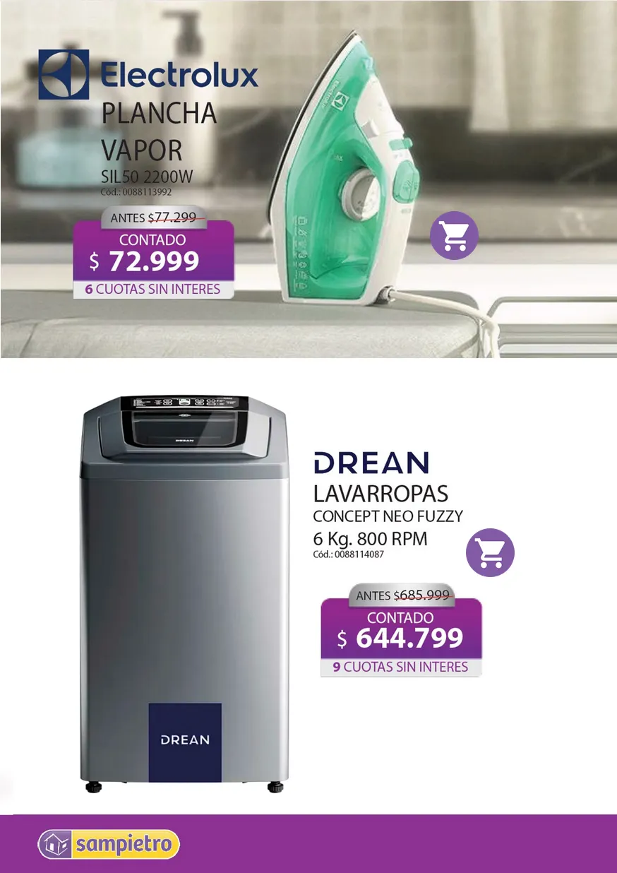 Ofertas de SAMPIETRO Ofertas 31 de julio al 8 de agosto 2025 - Página 7 del catálogo