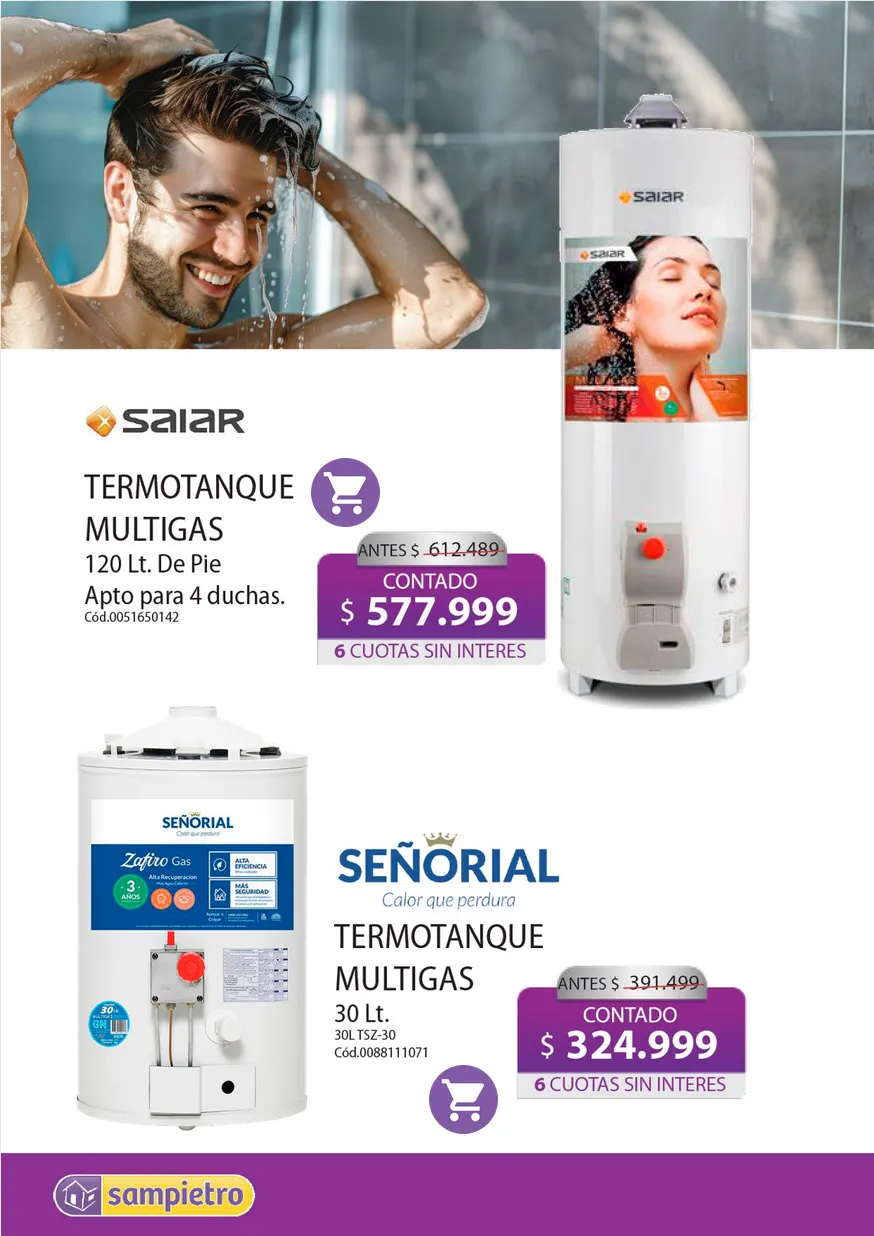 Ofertas de SAMPIETRO Ofertas 31 de julio al 8 de agosto 2025 - Página 12 del catálogo