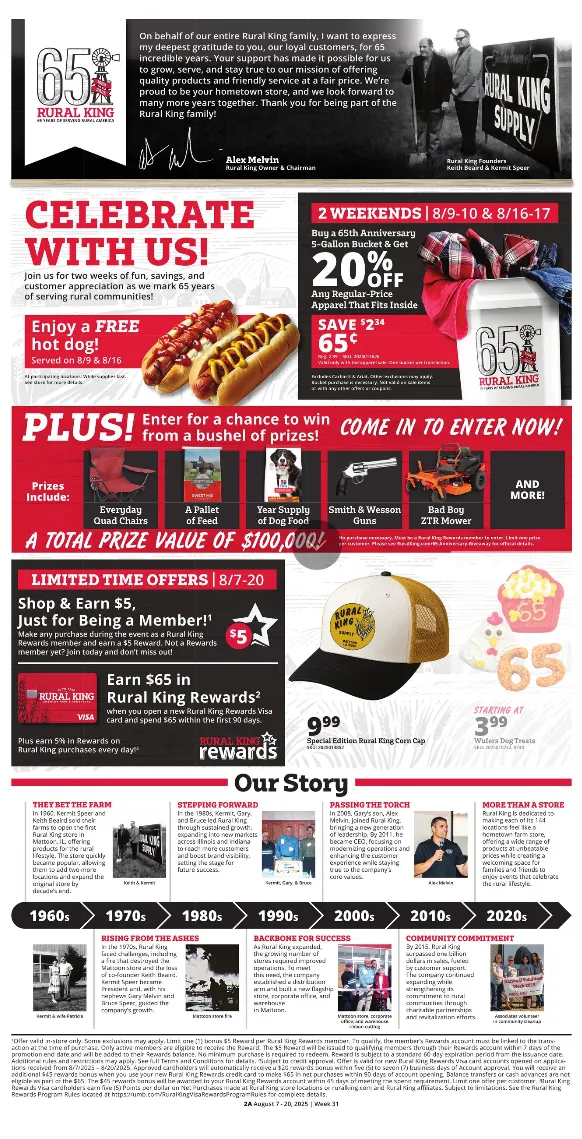 Weekly ad Rural King Sales from August 7 to August 20 2025 - Page 2