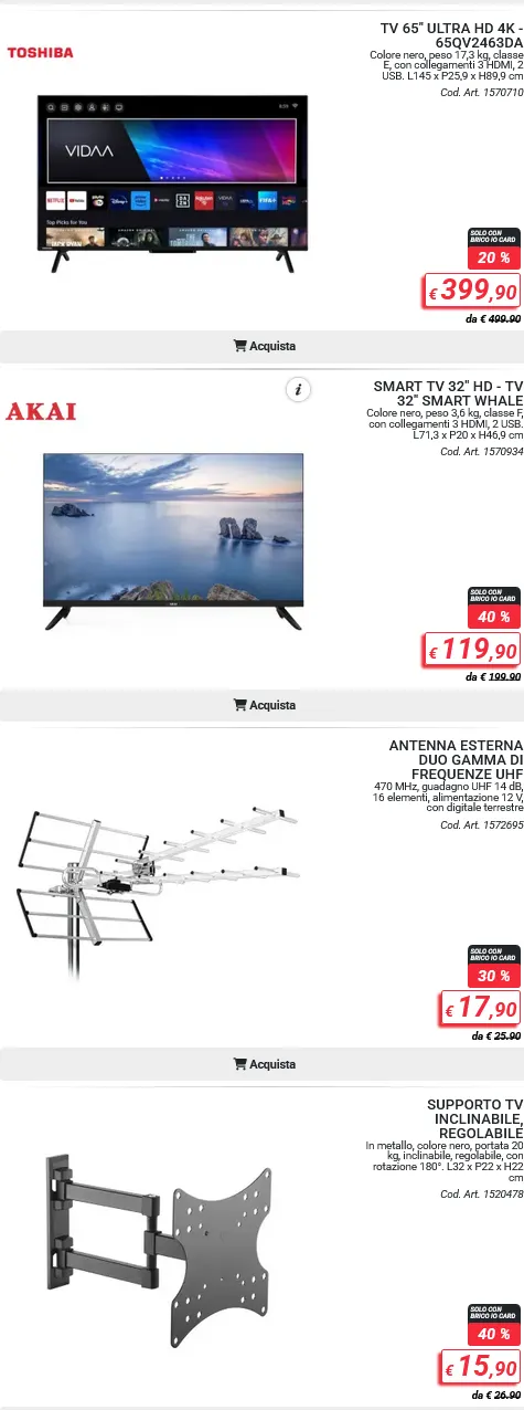 Brico io Volantino da 1 agosto a 31 dicembre di 2025 - Pagina del volantino 3