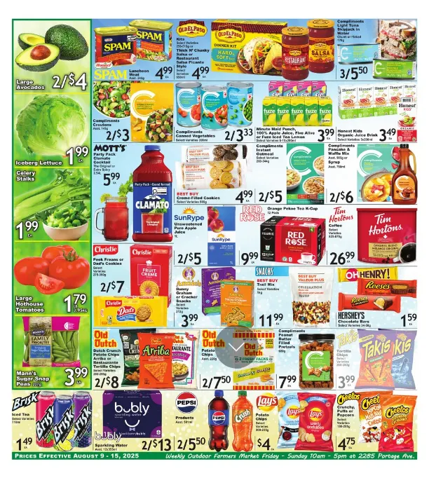 Food Fare Sales from August 9 to August 15 2025 - flyer page 3