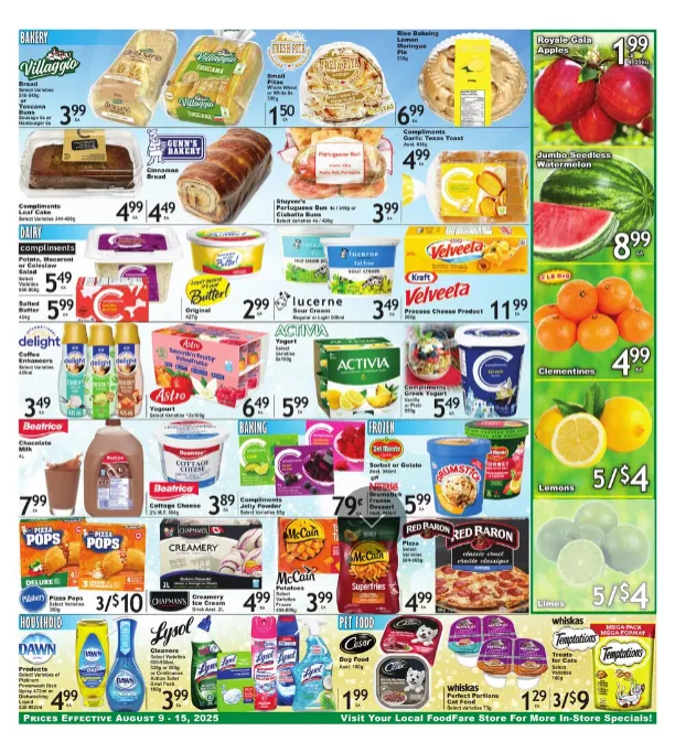 Food Fare Sales from August 9 to August 15 2025 - flyer page 2