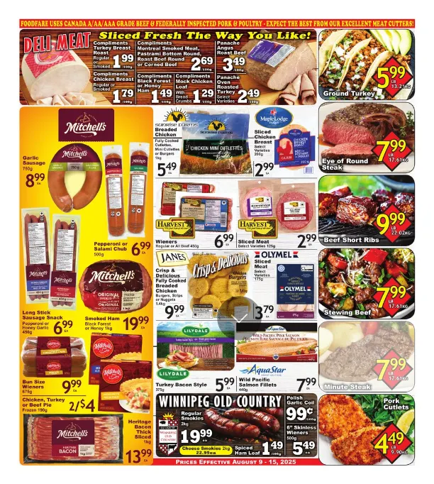 Food Fare  Sales from August 9 to August 15 2025 - flyer page 4