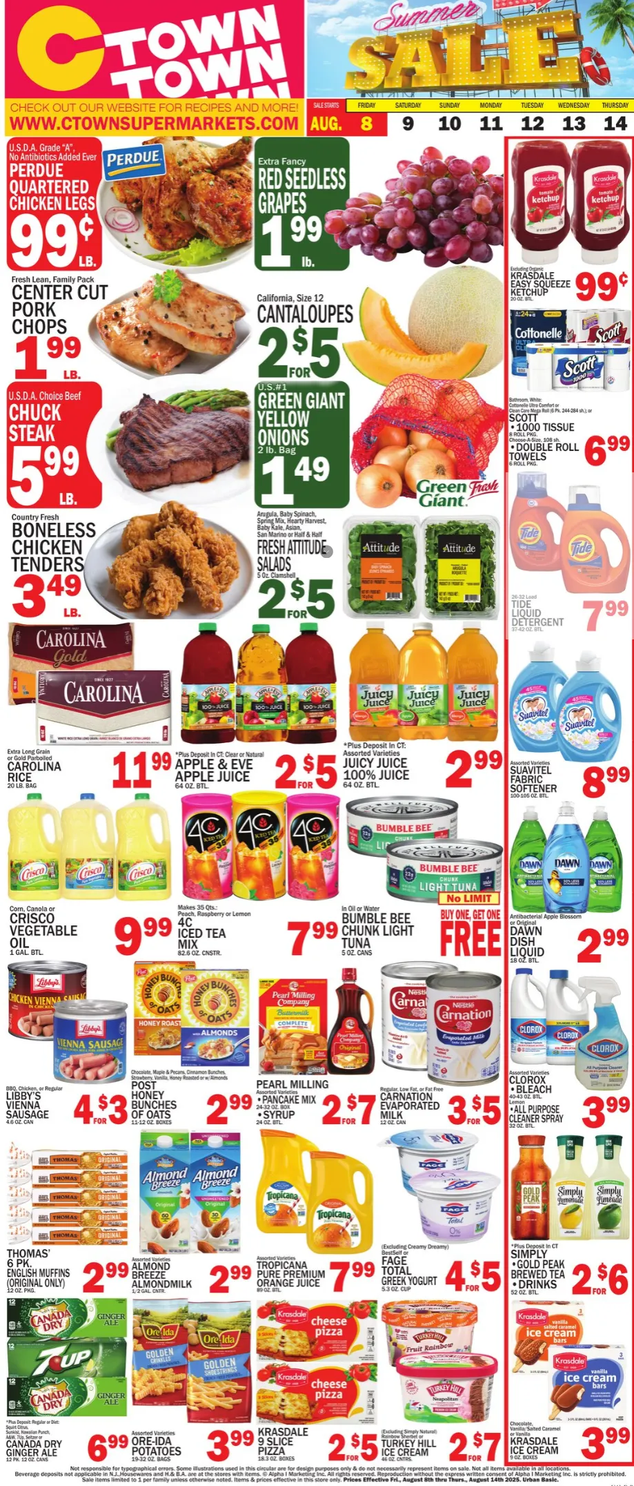 Weekly ad C-Town Sales from August 8 to August 14 2025 - Page 