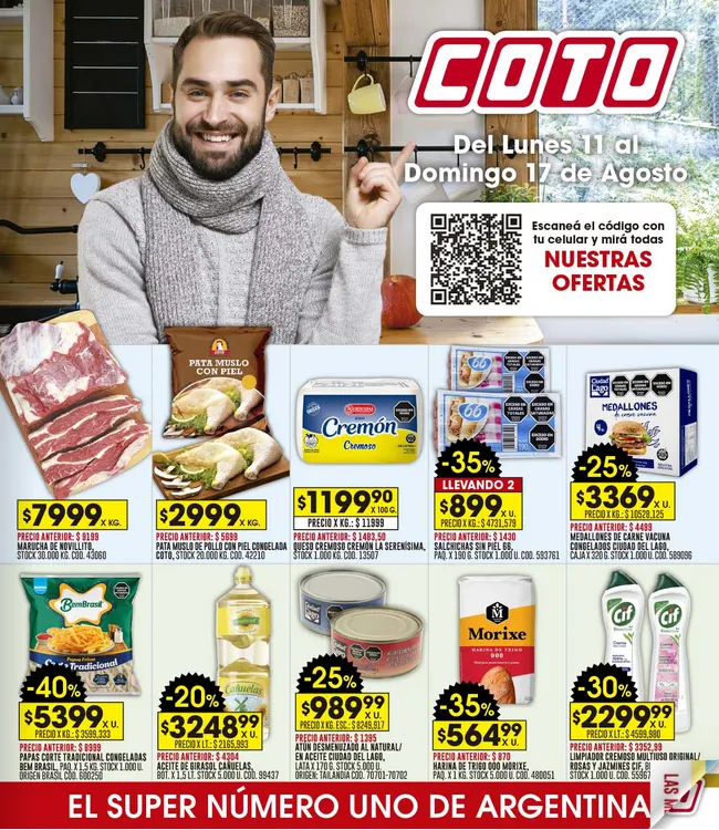Ofertas de Coto Ofertas 11 de agosto al 17 de agosto 2025 - Página 1 del catálogo