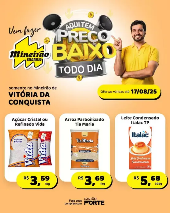 Encarte de Folhetos Mineirão Atacarejo 11 de agosto até 16 de agosto 2025 - Pagina 3