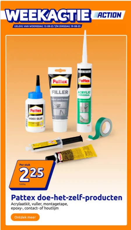  Action folders van 13 augustus tot 19 augustus 2025 - Folder pagina 