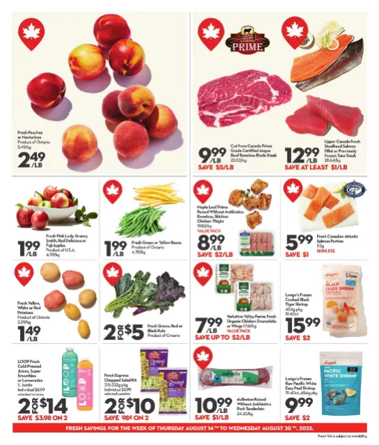 Longo's Sales from August 14 to August 20 2025 - flyer page 9