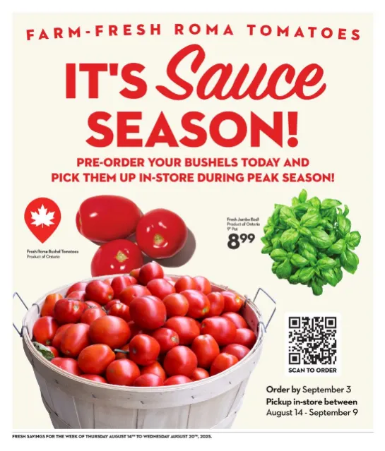 Longo's Sales from August 14 to August 20 2025 - flyer page 18