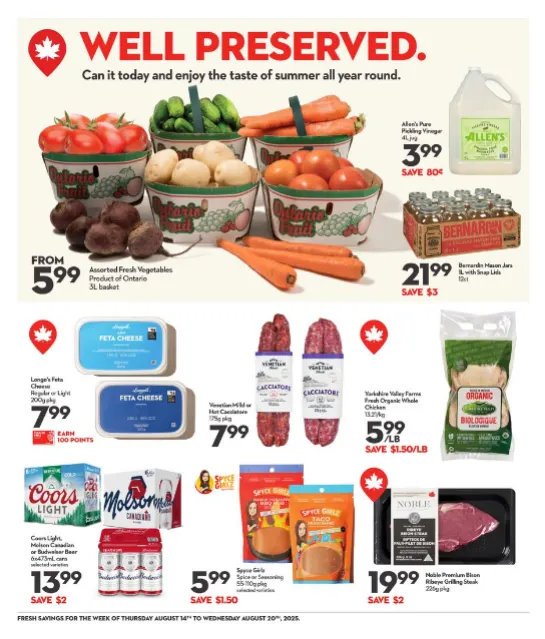 Longo's Sales from August 14 to August 20 2025 - flyer page 8