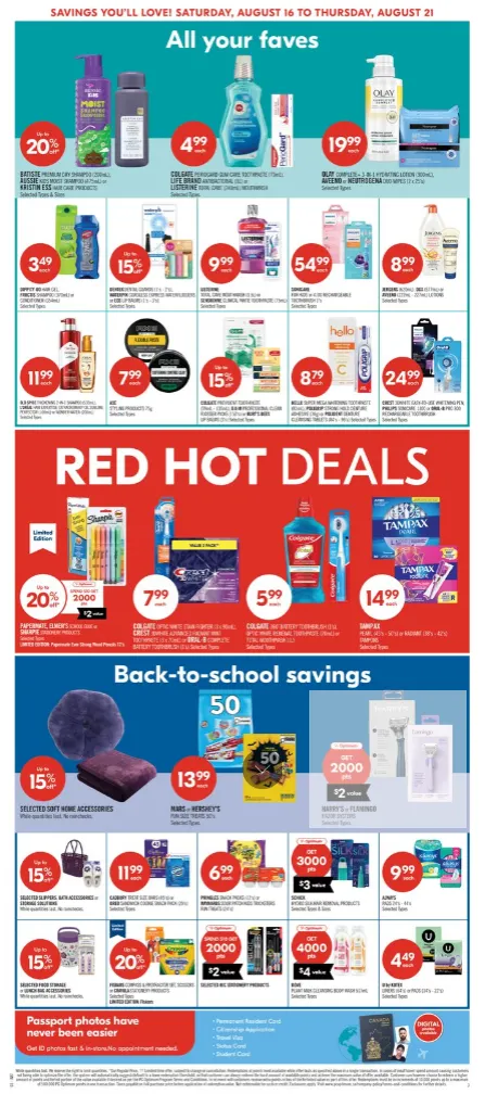 Shoppers Drug Mart Sales from August 16 to August 21 2025 - flyer page 18