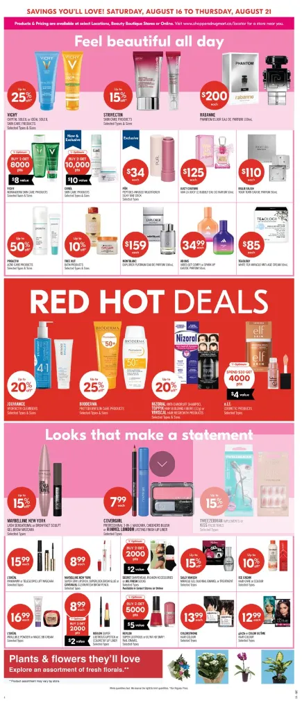 Shoppers Drug Mart Sales from August 16 to August 21 2025 - flyer page 19