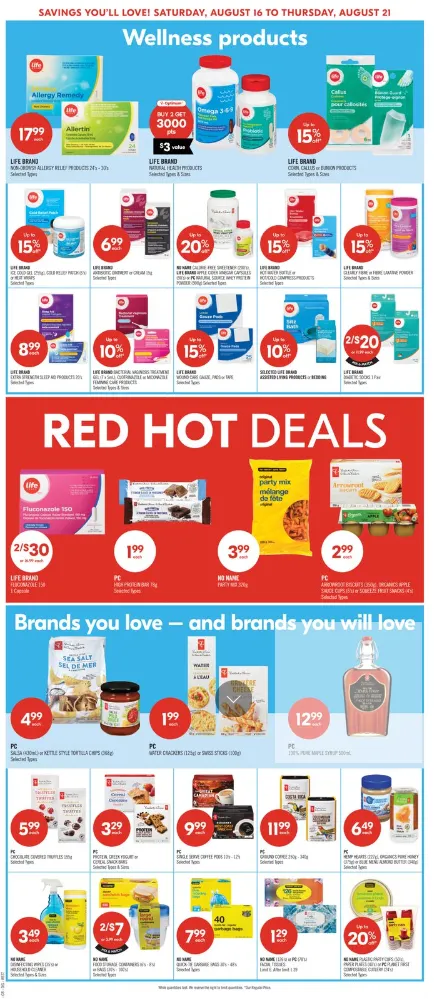 Shoppers Drug Mart Sales from August 16 to August 21 2025 - flyer page 15