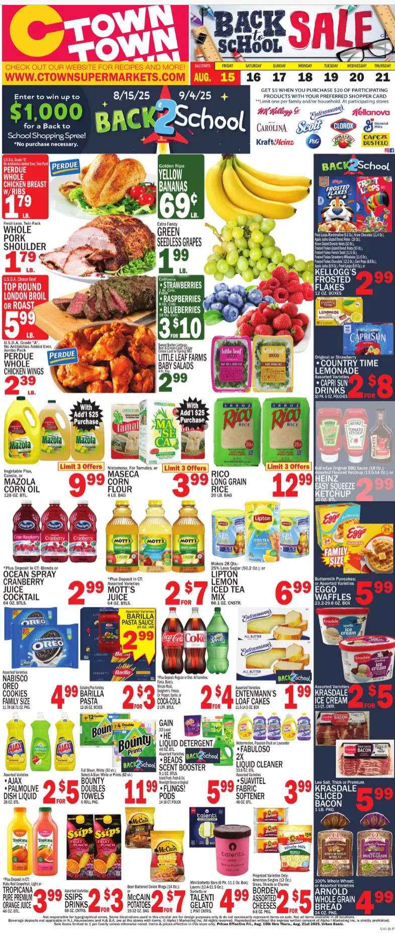 Weekly ad C-Town Sales from August 15 to August 21 2025 - Page 