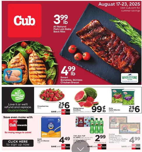 Weekly ad Cub Foods sales from August 17 to August 23 2025 - Page 