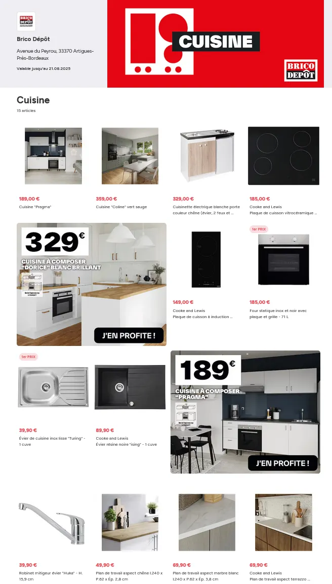 Catalogues Brico Dépôt du 18 août au 28 août 2025 - Catalogue page 10