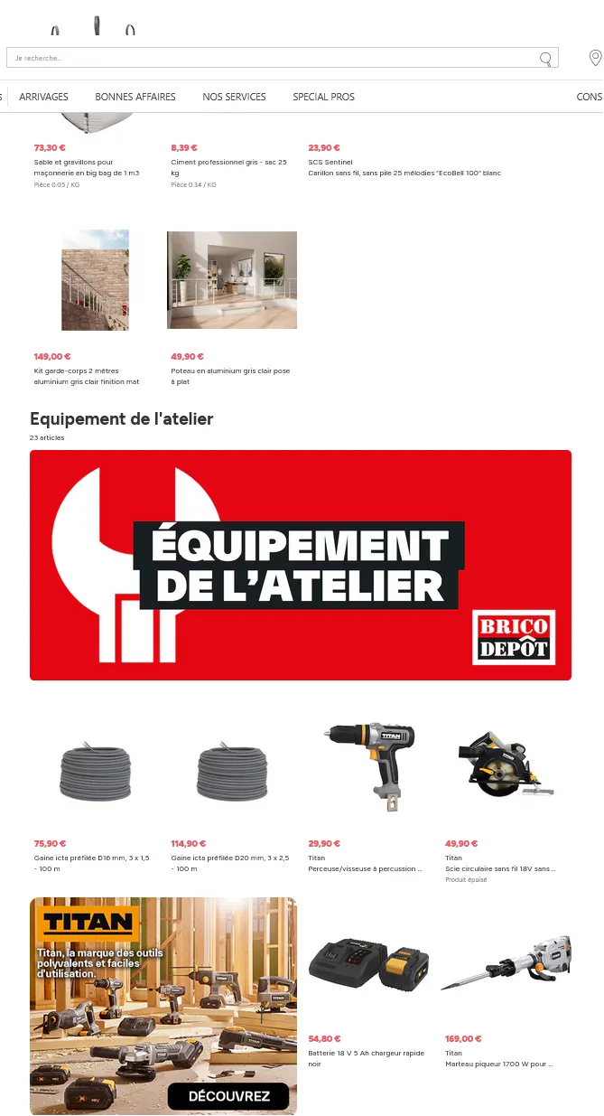 Catalogues Brico Dépôt du 18 août au 28 août 2025 - Catalogue page 7