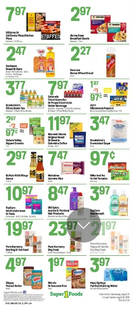 Weekly ad Super 1 Foods Sales from August 19 to August 26 2025 - Page 2