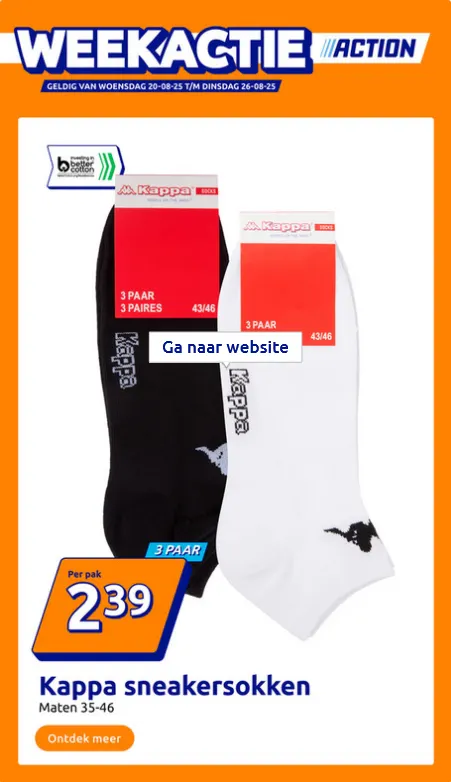 Action folders van 20 augustus tot 27 augustus 2025 - folder pagina