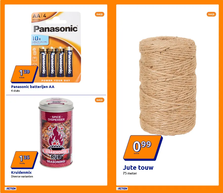  Action folders van 20 augustus tot 27 augustus 2025 - folder pagina 2