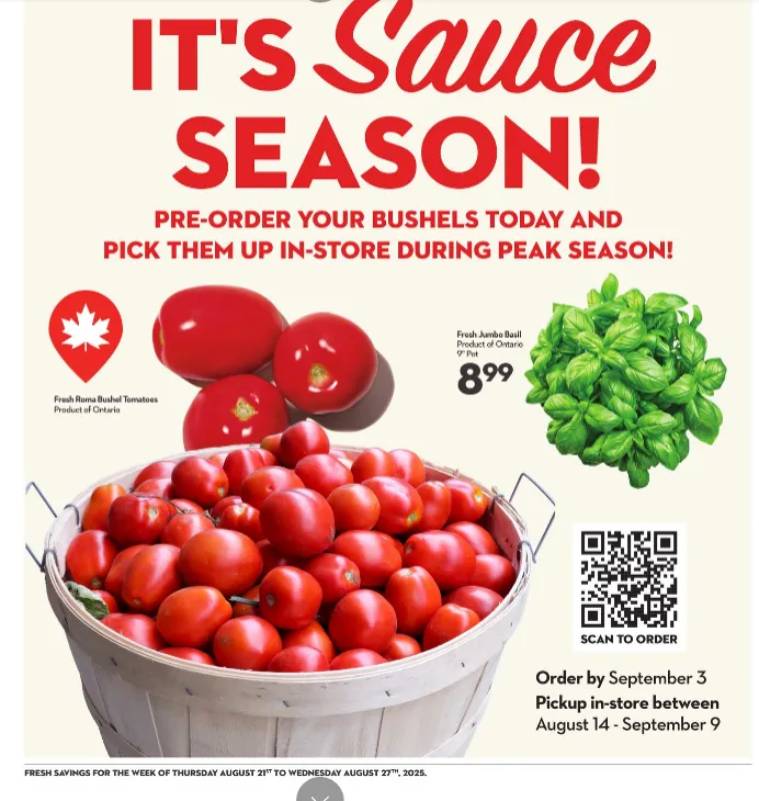 Longo's flyers from August 21 to August 27 2025 - flyer page 9