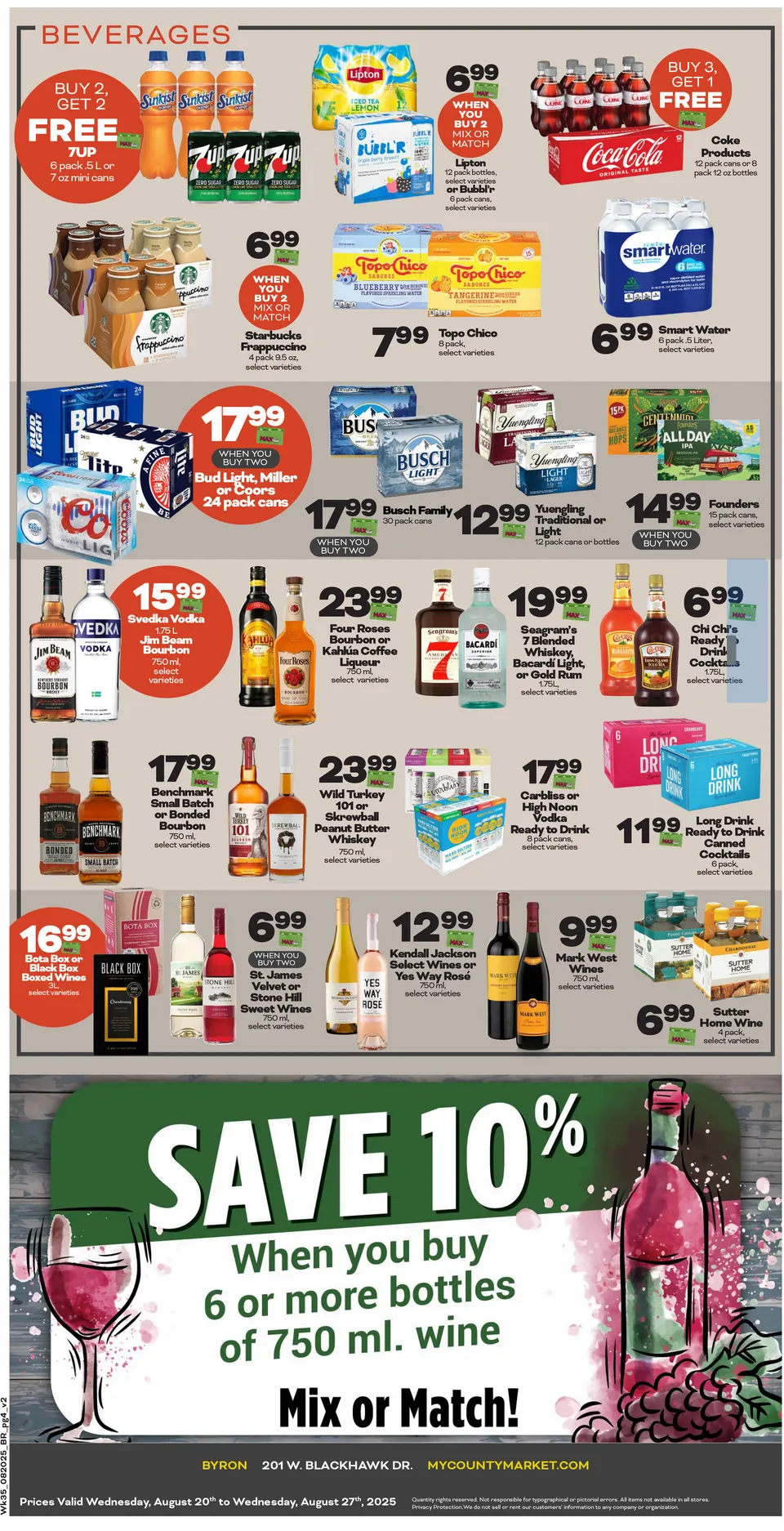 Weekly ad County Market Sales from August 20 to August 27 2025 - Page 5