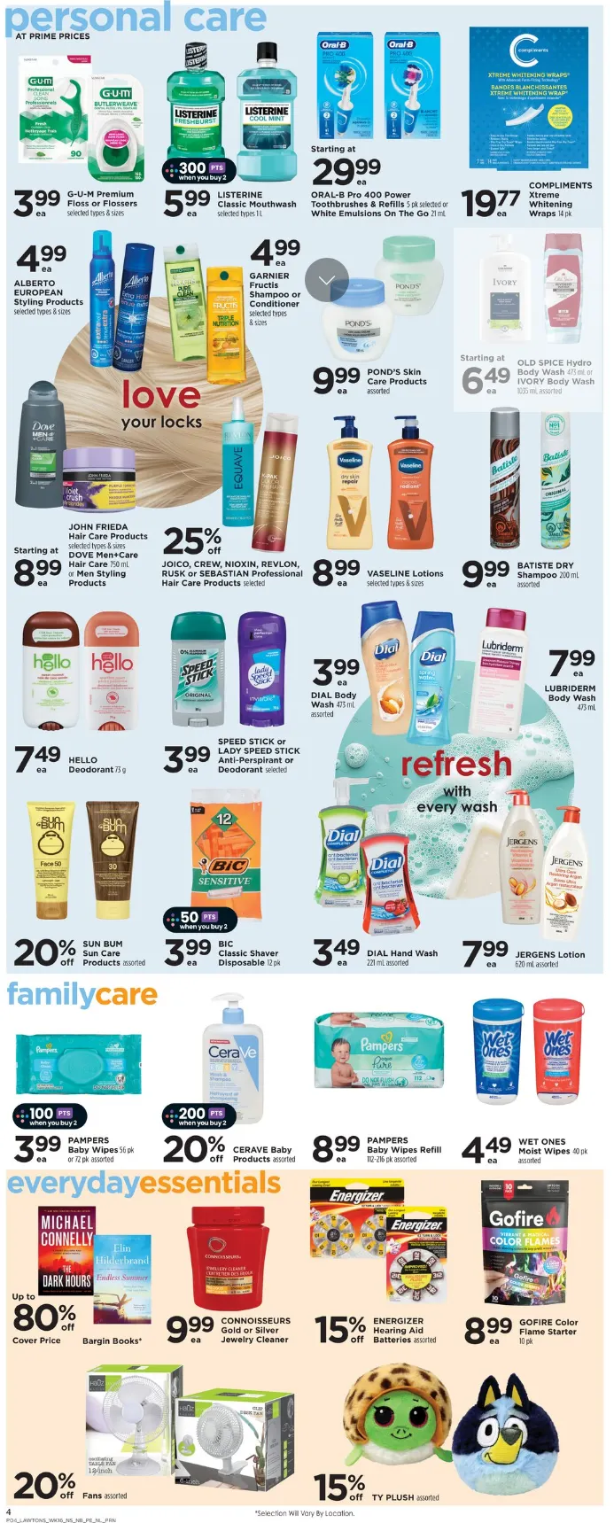Lawtons Drugs Sales from August 15 to August 22 2025 - flyer page 3