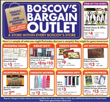 Weekly ad Boscov's Sales from August 21 to August 27 2025 - Page