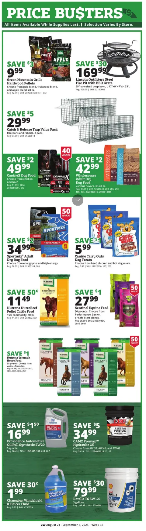 Weekly ad Rural King Sales from August 21 to September 3 2025 - Page 2