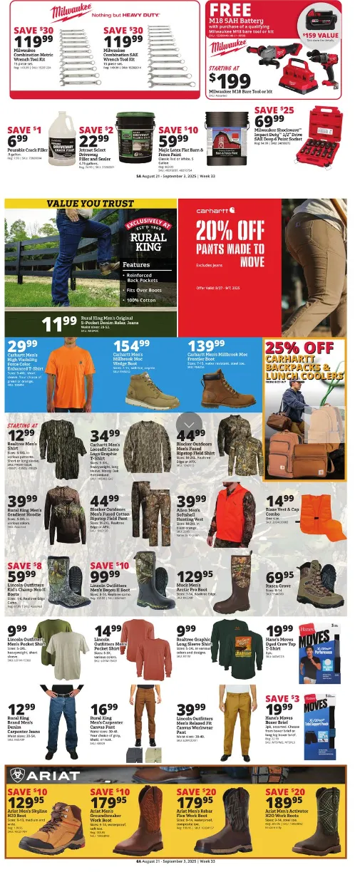 Weekly ad Rural King Sales from August 21 to September 3 2025 - Page 11