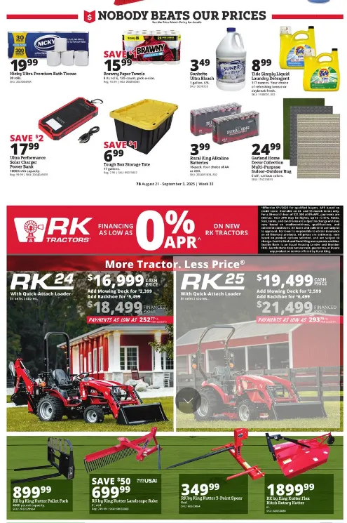 Weekly ad Rural King Sales from August 21 to September 3 2025 - Page 8