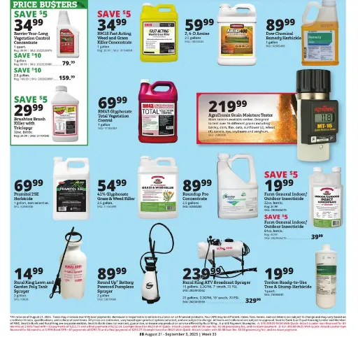 Weekly ad Rural King Sales from August 21 to September 3 2025 - Page 5
